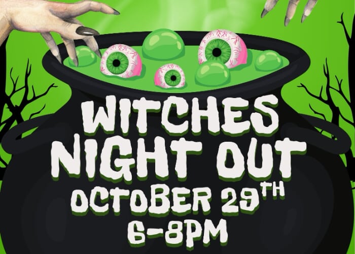 Witches Night Out: BOO-tique Mall Crawl